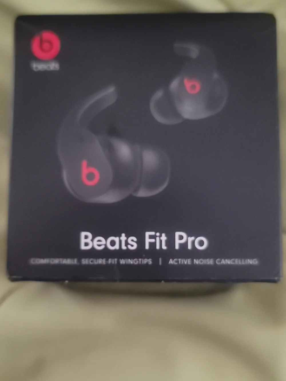 Beats Fit Pro Wireless Earbuds - Black with Red Accents